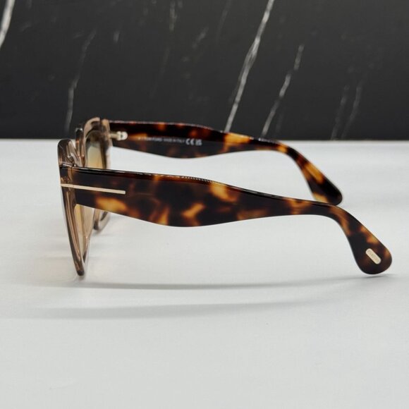 NEW TOM FORD TF939 45B WOMEN SQUARE SUNGLASSES TOM FORD PHOEBE FT0939/S 45B